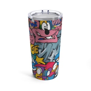 Graffiti Style, Graffiti Art, Abstract Art, Urban Graffiti, Tumbler 20oz