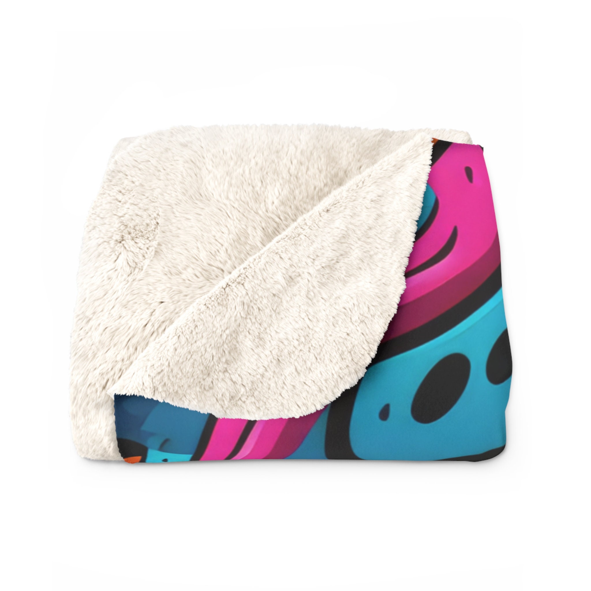Graffiti Hiphop Print Blanket