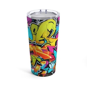 Graffiti Style, Graffiti Art, Abstract Art, Urban Graffiti, Tumbler 20oz