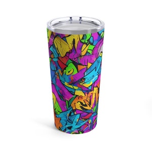 Graffiti Style, Graffiti Art, Abstract Art, Urban Graffiti, Tumbler 20oz