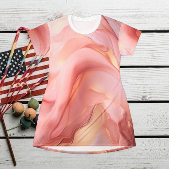 marble tee dress set