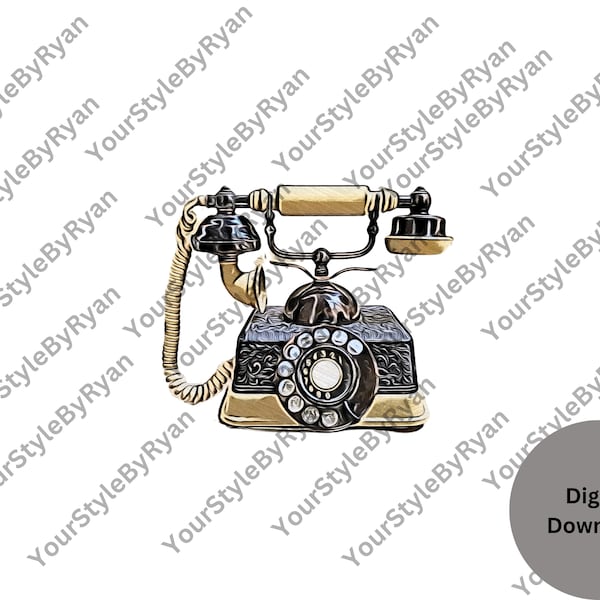 Popular right now| Gift for her| Vintage 1920 Telephone| Digital Print| Download| Retro| Gallery Pop Art| Home wall Decor| Poster Antique