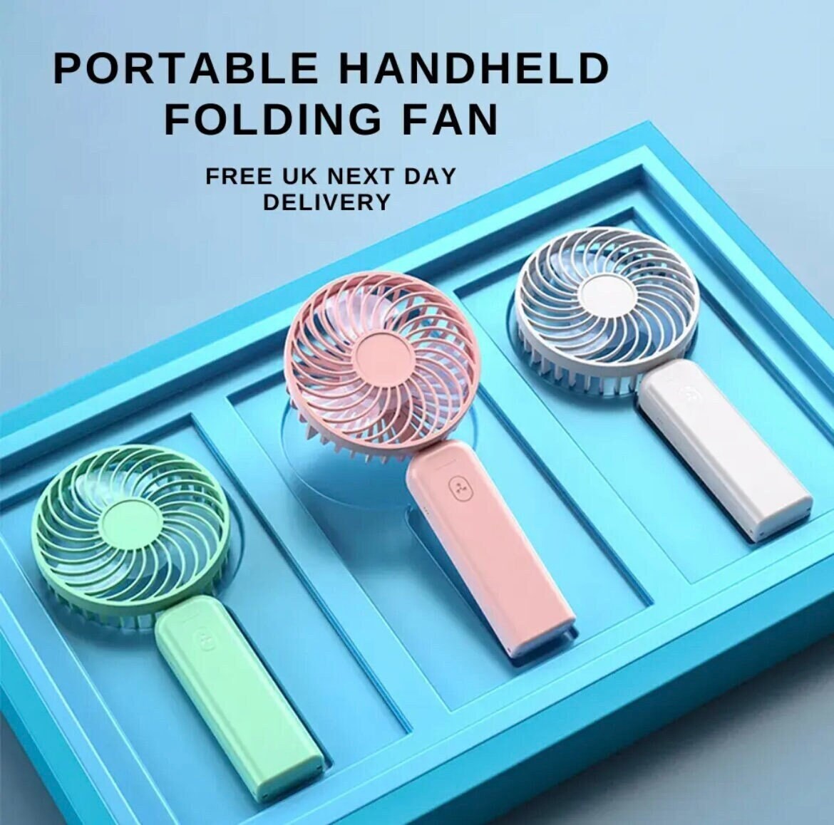 Mini Portable Fan Pocket Summer Fan Mini Handheld Fan Travel Etsy UK