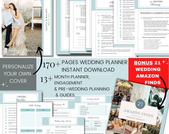 13+ Month Wedding Planner Engagement to Wedding day Itinerary Printable wedding planning month to month wedding planner pdf download guide