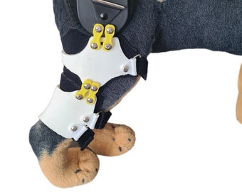 Dog brace, dog support, dog splint, dog accessory, dog, dog knee brace, dog knee pad protector, ACL dog brace.