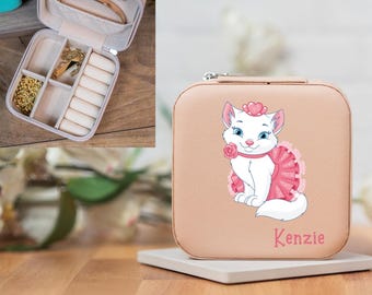 Gift for Little Girls, Gift for Daughter, Princess Gift for Daughter, Birthday Gift for Little Girl, Jewelry Case for Girls, Personalized