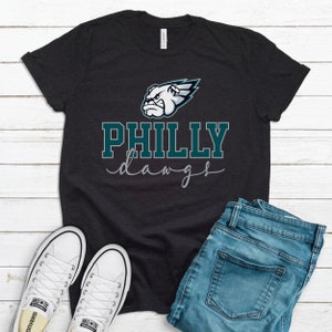 Philly Dawgs | Philadelphia Eagles | Georgia Bulldogs | Fly Dawgs Fly | Fly Eagles Fly |  | Unisex Short Sleeve