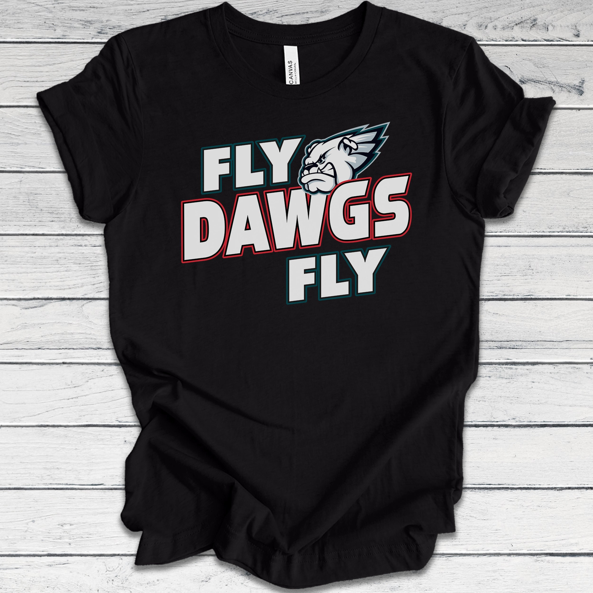Fly Dawgs Fly Philadelphia Eagles Georgia Bulldogs Fly - Etsy