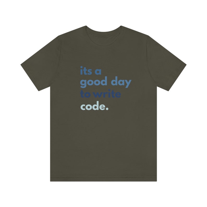 coding tshirt, coder gift, programming t-shirt, student, software engineer, computer science, good day to code, programming gift image 2