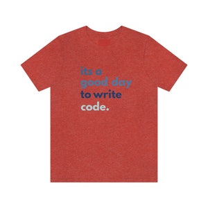 coding tshirt, coder gift, programming t-shirt, student, software engineer, computer science, good day to code, programming gift image 6