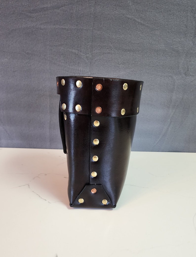 Leather Ironworker Bolt Bag Etsy