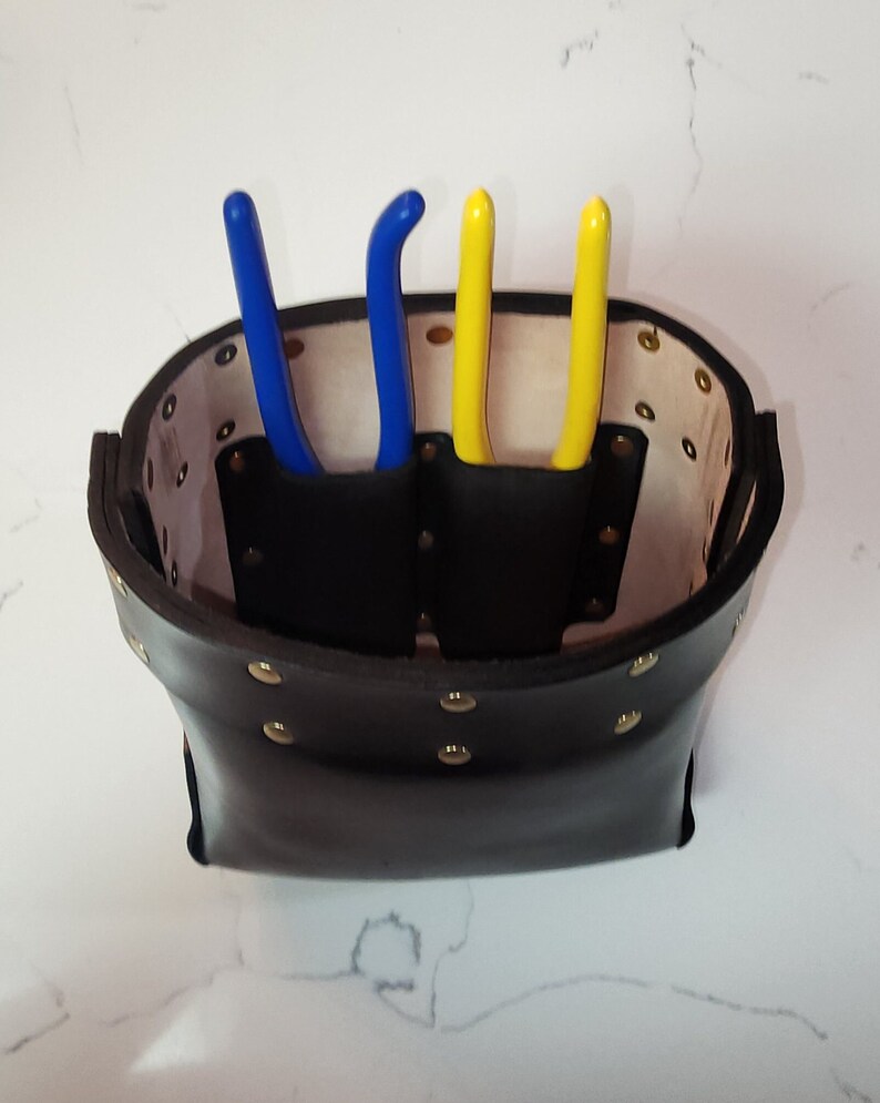 Leather Ironworker Bolt Bag Etsy