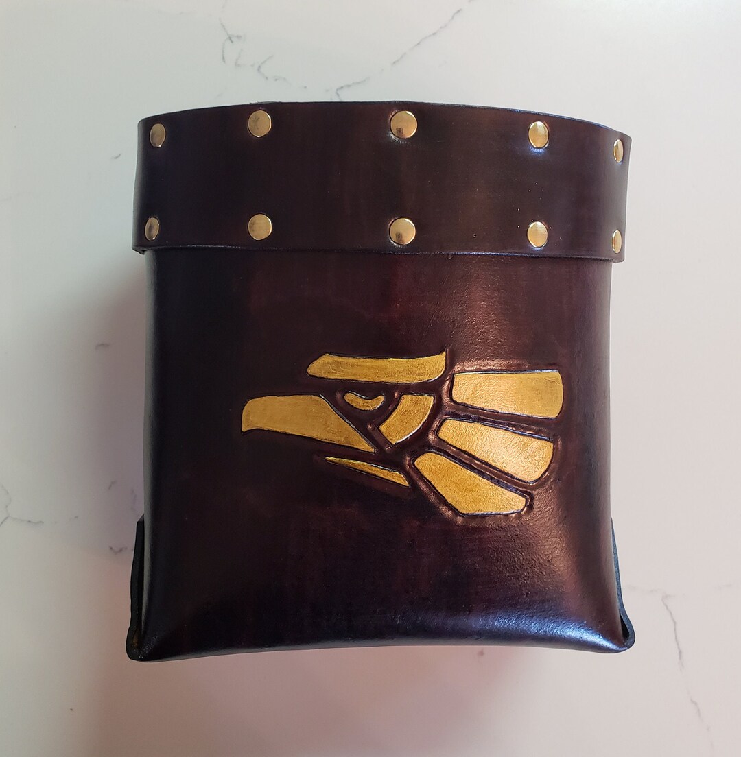 Custom Leather Ironworker Bolt Bag Etsy