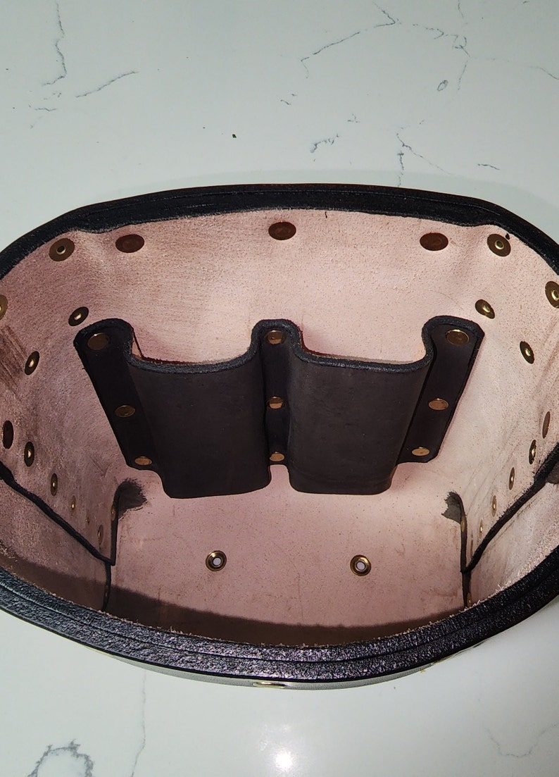 Leather Ironworker Bolt Bag Etsy