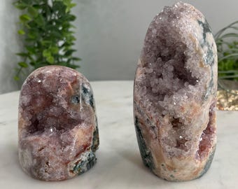 ピンクアメジストポータルフリーフォーム（チャンスへの扉を表す魔法の