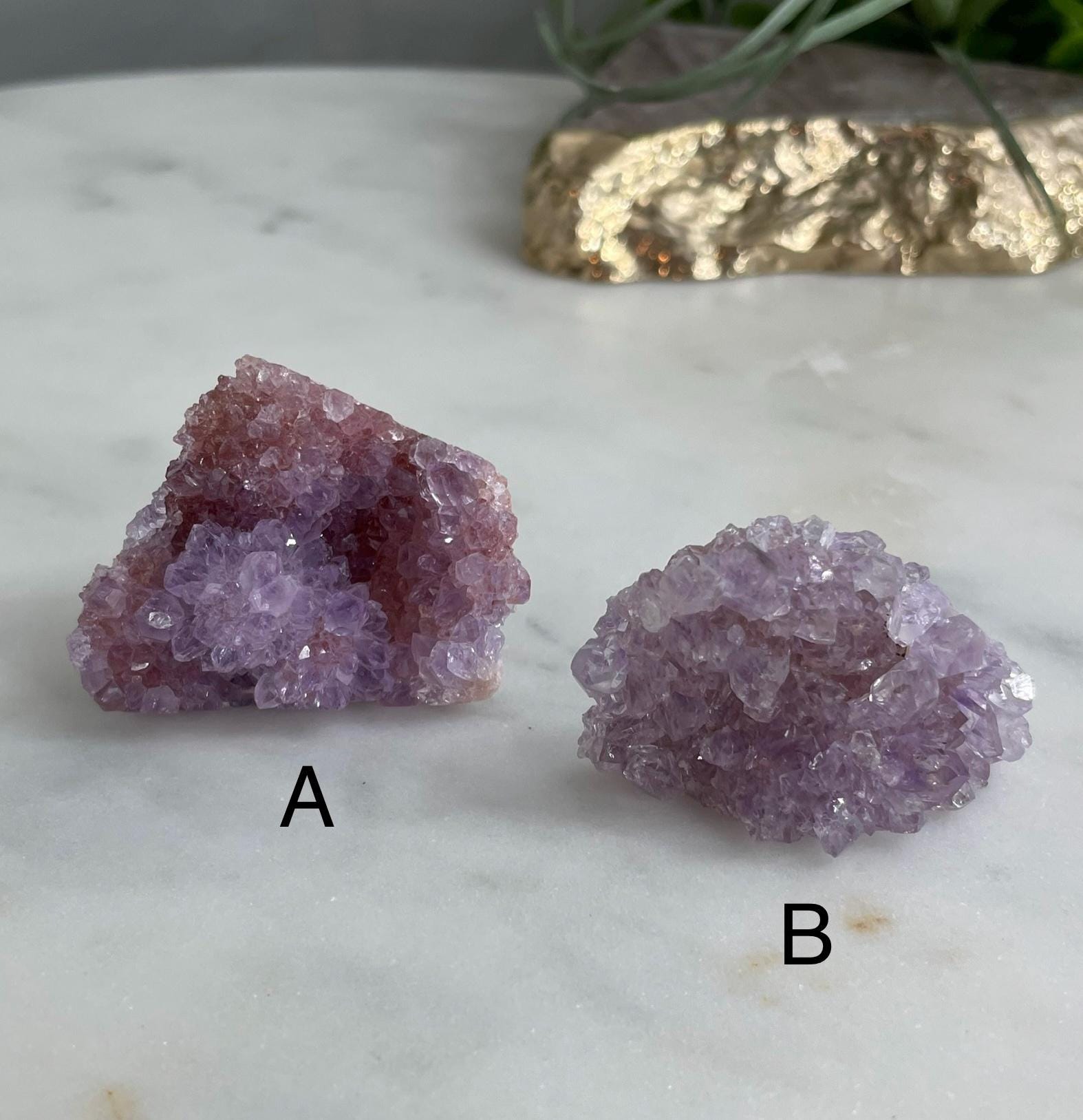 高品質ミニピンクアメジストドゥルージーフリーフォーム - Etsy 日本