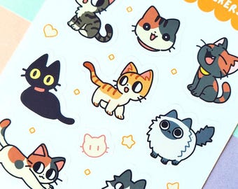 Meow Meow Stickers