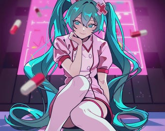 Love Ward Miku Print