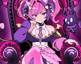 Demon Throne Print