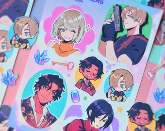 RE4 Sticker Sheet