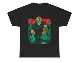 Leon Kennedy RE4 shirt (black & green)