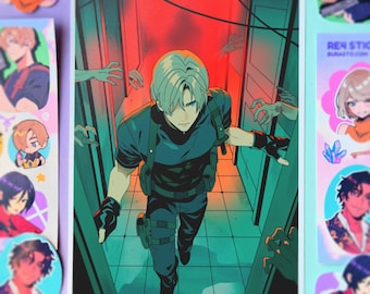 RE4 Leon Kennedy Print