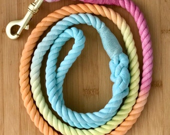 Cotton rope dog leash