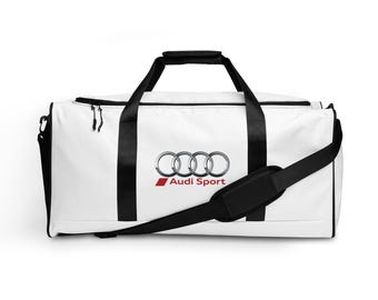 Personalized Audi Inspired Duffle Bag