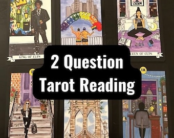 Lectura de cartas del Tarot, Lectura intuitiva, Lectura psíquica, Tarot del amor, Tarot profesional, Tarot general, Lectura de 2 preguntas