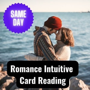 SAME DAY Romance Reading, Love Reading, Soulmate Twin Flame Reading, Intuitive Oracle Card Reading, Intuitive Tarot Card Reading, 2 Question