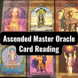 Ascended Masters Oracle Card Reading, Ascended Masters Card Reading, Ascended Masters Tarot Reading, 2 Question Reading