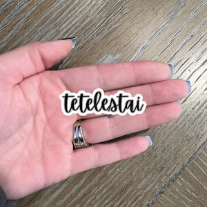Tetelestai Sticker l Christian Sticker l Bible Sticker l Jesus Sticker l