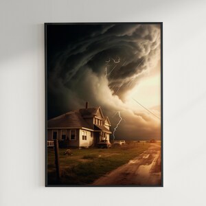 Realistic Tornado 4 Downloadable Digital Art Print | Fantasy Print | Magical Art Print | Animal Print
