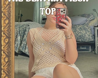 haakpatroon the beatrix mesh top eenvoudig, beginnersvriendelijk pdf-bestand downloadbaar zomer