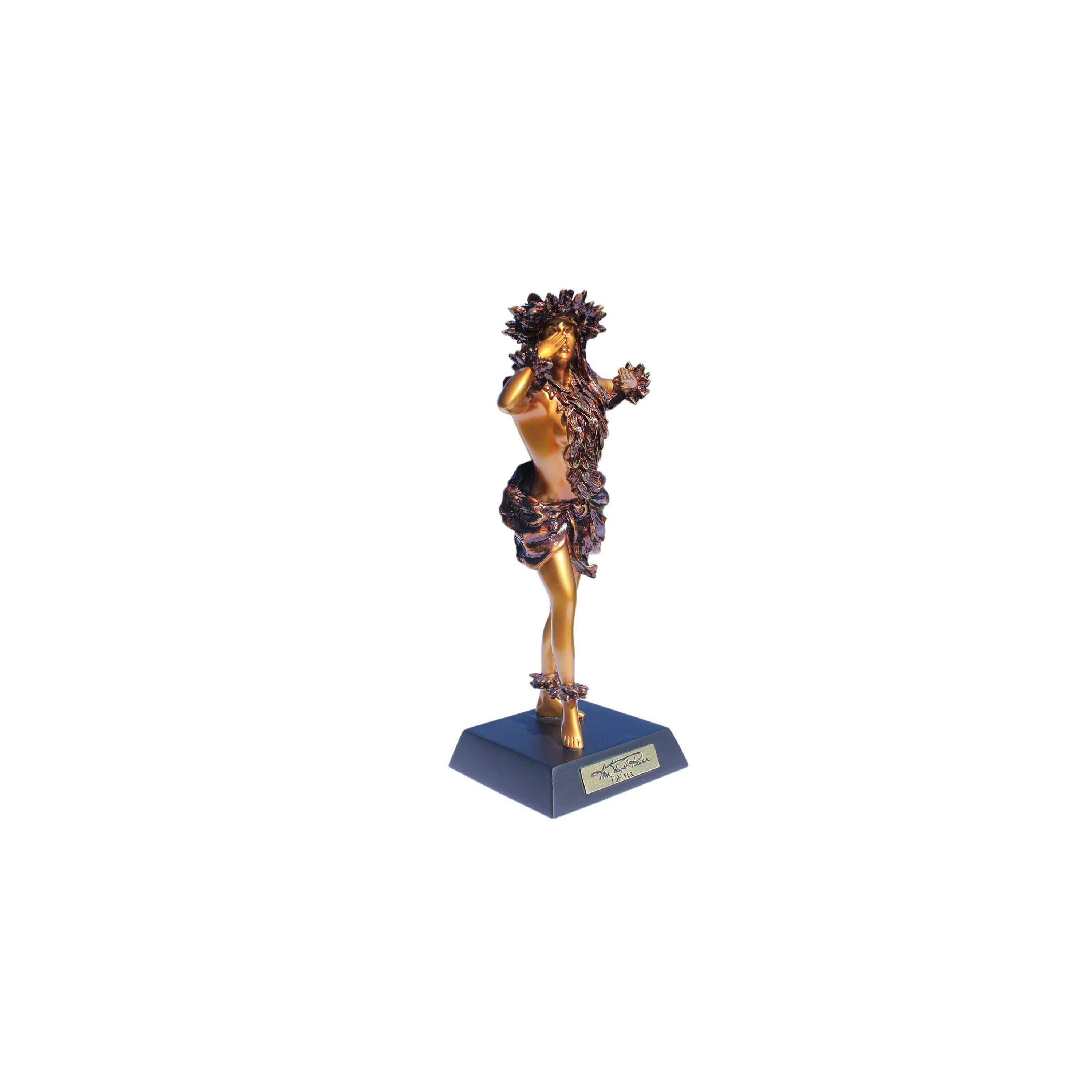 Kim Taylor Reece Cold Cast Resin Statue Pohakea “dawn's Light