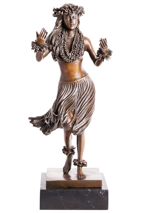 Aloha Hula Dancer Statue - Kim Taylor Reece