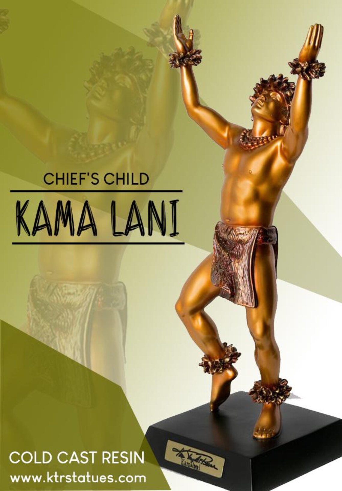 Kim Taylor Reece Cold Cast Resin Sculpture – Kamalani | Hawaiian Art ...