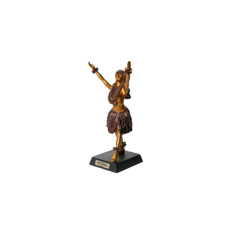 Kit Rae Statues Kim Taylor Reece Cold Cast Resin Statue Kuulei “my Flower” Hawaiian Art ...