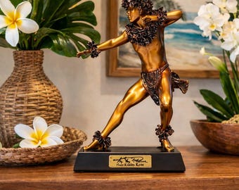 Aloha Hula Dancer Statue - Kim Taylor Reece | #ktr696933142025 - Etsy