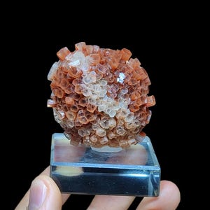 Multicolored Aragonite – Perfect Condition – Timhdit, Ifrane Province, Morocco – 6x6x5 cm – 128g – Collector’s Mineral Specimen