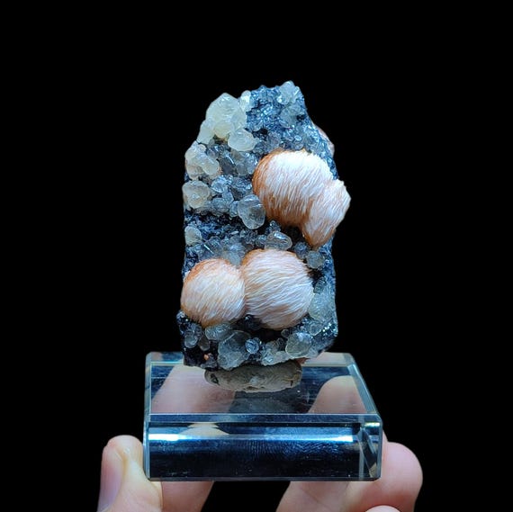 重晶石と青鉛鉱