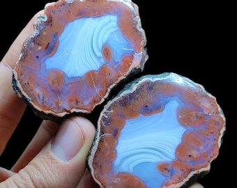 Marokkaanse agaatgeode van Sidi Rahal – gepolijste natuurlijke agaatschoonheid | 192 g • 6 x 6 x 3 cm