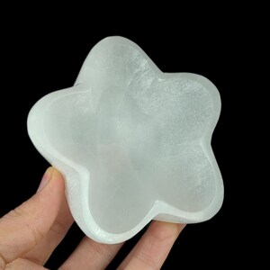 Selenite Star Charging Bowl | 10 cm | Crystal Cleansing & Energy Work