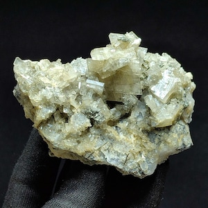 Barite with Pyrite from Oumjrane, Alnif, Tinghir - Moroccan Mineral Specimen 10x6x3,5cm 240g