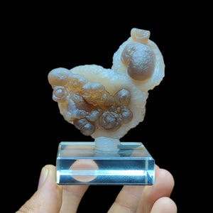 Chalcedony from Sidi Rahal, Morocco – Botryoidal Crystal Formation 6x6x3 cm, 99g
