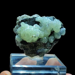 Prehnit Brokkoli Form von Imilchil Marokko - 5x4x3 cm Mineralprobe