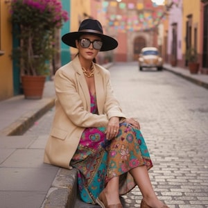 Mexikanska Huarache-sandaler - Boho- Hippie - Vintage - Mexikanska - Läder - Skor - Handgjorda - Present till henne - present till mamma - Black Friday-erbjudande bild 6