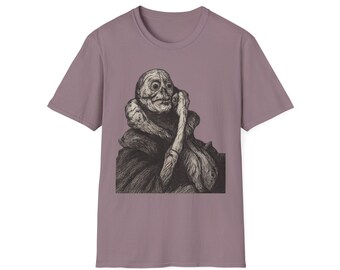 Artistic Unisex T-Shirt, Vintage Design Tee, Gift for Art Lovers, Casual Everyday Wear, Unique Graphic Shirt