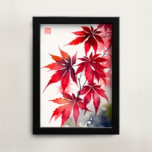 Japanese Maple Leaf Stencil Set