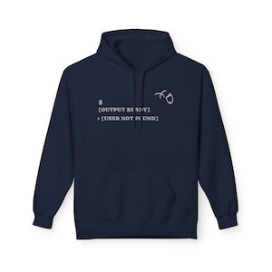 Programmierer-Hoodie | IT-Humor-Sweatshirt | Geschenk für Entwickler | Kleidung für Informatiker | Linux-Befehlszeile | Ästhetischer Kapuzenpullover